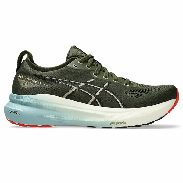 スパイク・シューズ GEL-KAYANO 31 ASICS M GEL-KAYANO 31 301 SMOG GREEN/BLACK
