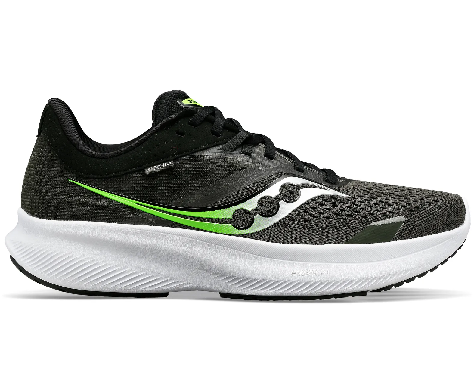 SAUCONY M RIDE 16 31 UMBRA/SLIME